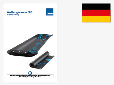 Kurzanleitung Auffangwanne 3.0 - DE