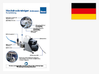 Kurzanleitung HDR Kaltwasser 150 bar - DE