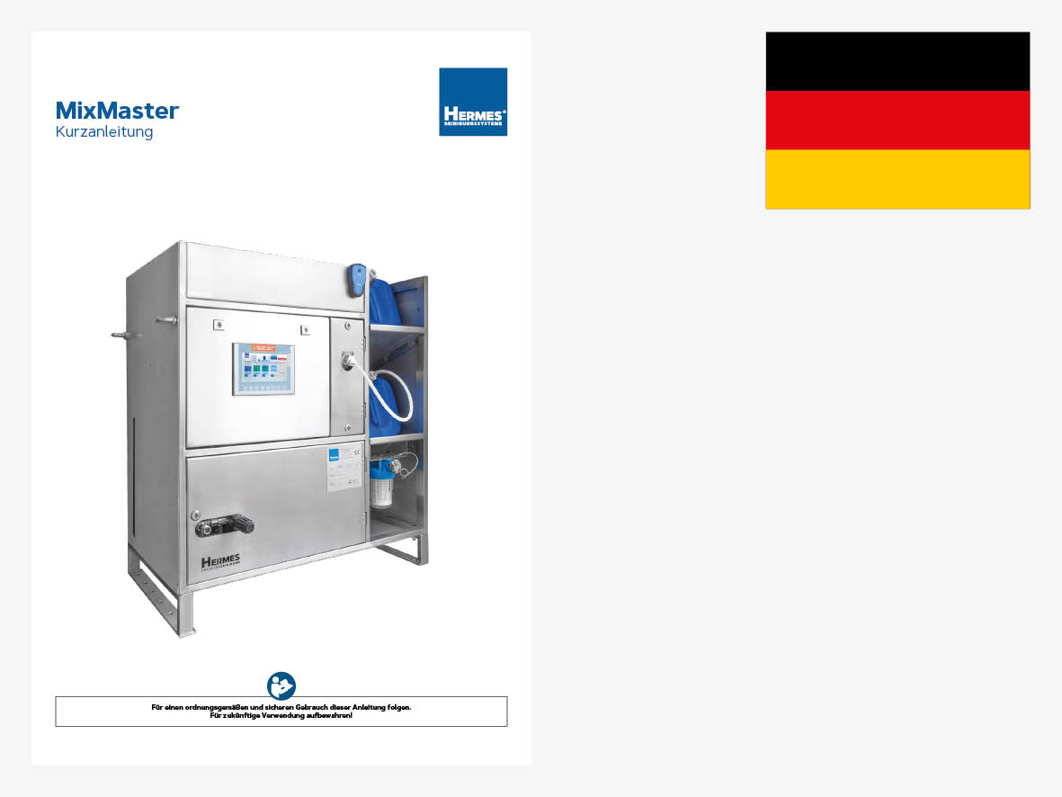 Kurzanleitung MixMaster - DE